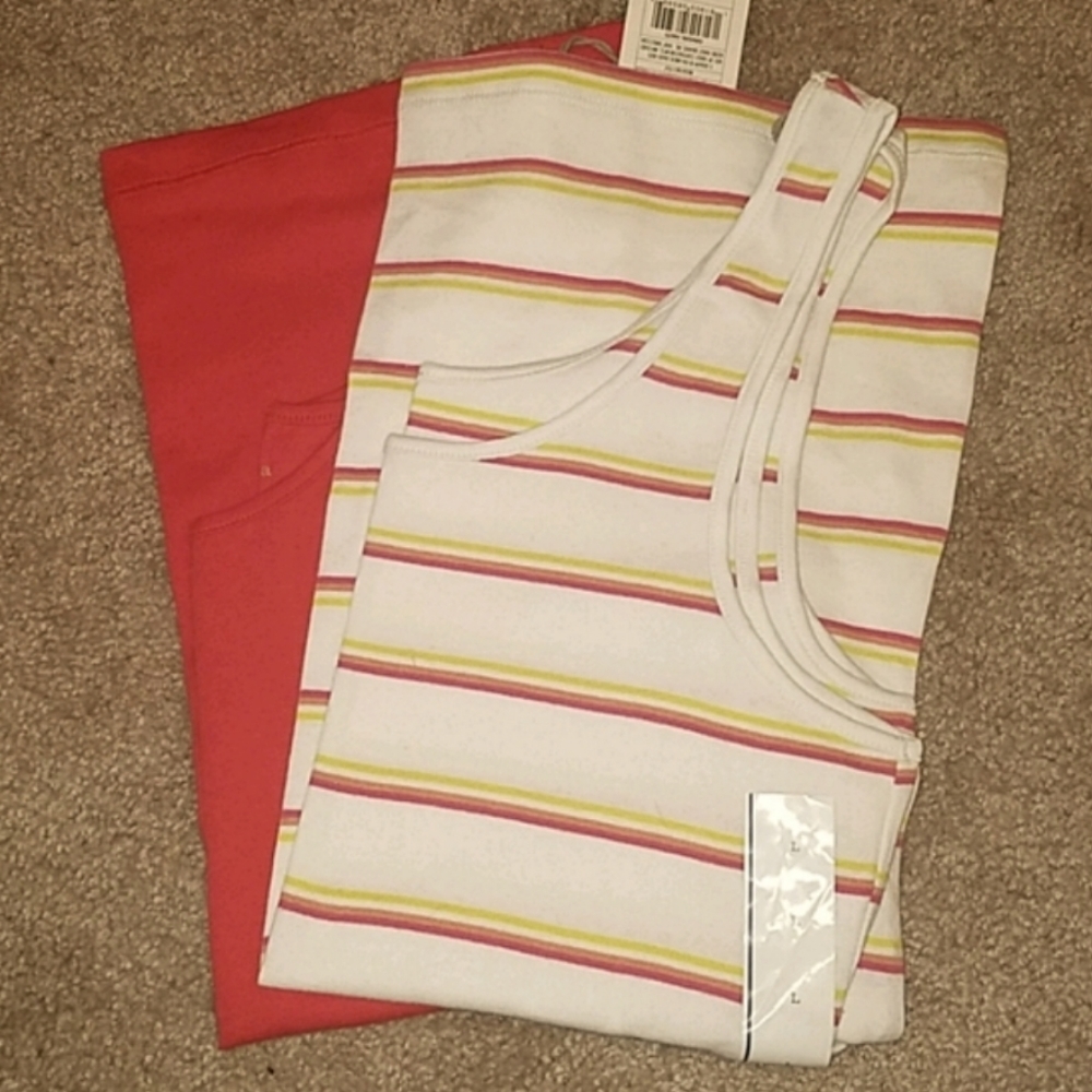 A New Day Set of 2 Tanks Size Large